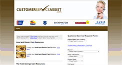 Desktop Screenshot of customerserviceassist.com